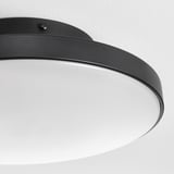 KABOMBA LED ceiling lamp, matt/black, 36 cm