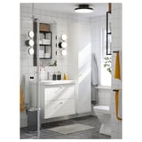 KABOMBA LED ceiling lamp, matt/black, 36 cm
