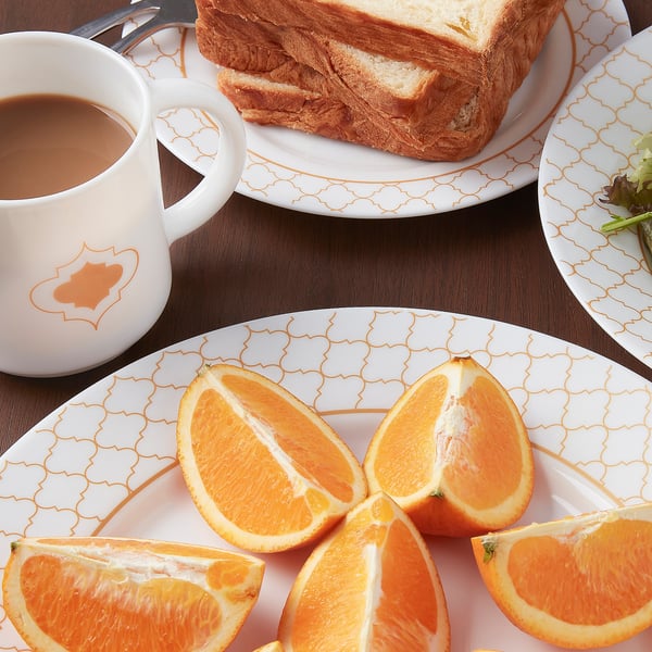 KALASBRA 16-piece service, gold-colour