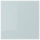 KALLARP Door, high-gloss light grey-blue, 60x60 cm