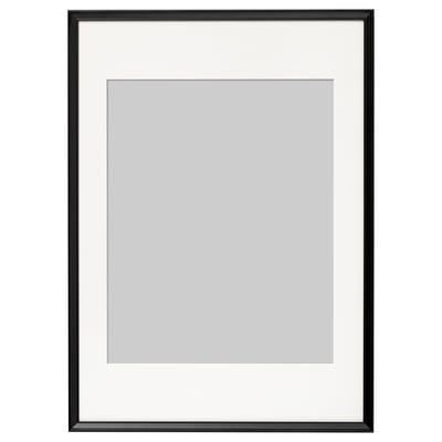 KNOPPÄNG Frame, black, 50x70 cm