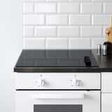 KNOXHULT Base cabinet with doors and drawer, high-gloss white, 180 cm