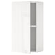 Option: KNOXHULT Wall cabinet with door, high-gloss white, 40x75 cm
