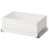 KOMPLEMENT Drawer with framed front, white, 50x35 cm