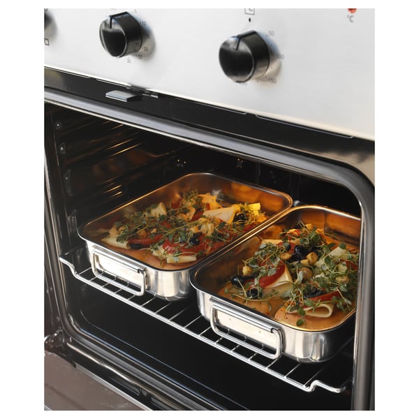 KONCIS Roasting tin, stainless steel, 26x20 cm