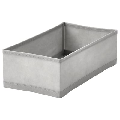 KOSINGEN Box, light grey, 20x38x12 cm