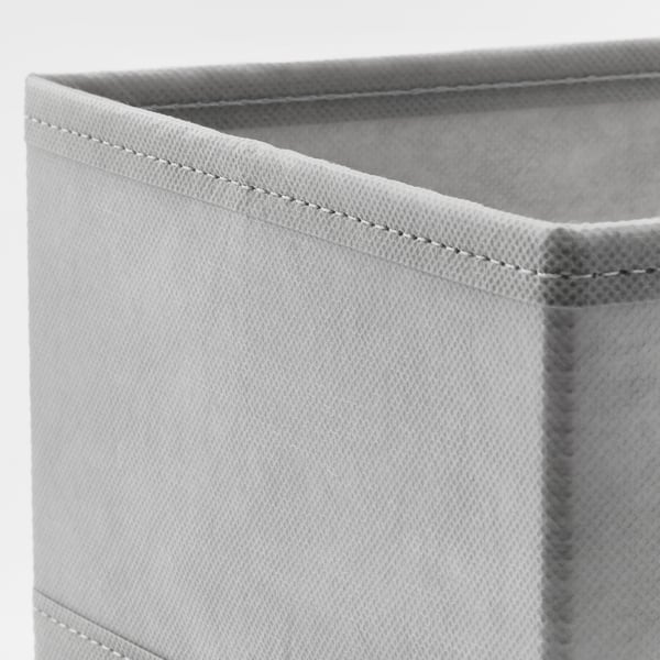 KOSINGEN Box, light grey, 20x38x12 cm