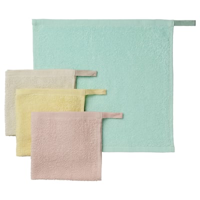 KRAMA Washcloth, multicolour, 30x30 cm