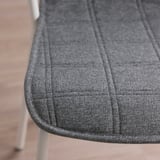 LÄKTARE Chair cover, Gunnared medium grey