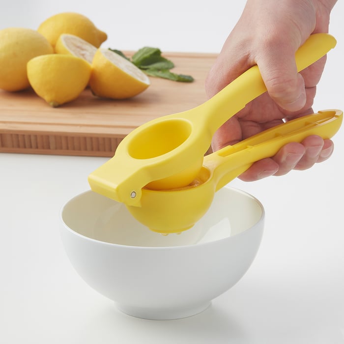 LÄTTMOSAD عصارة ليمون, أصفر IKEA