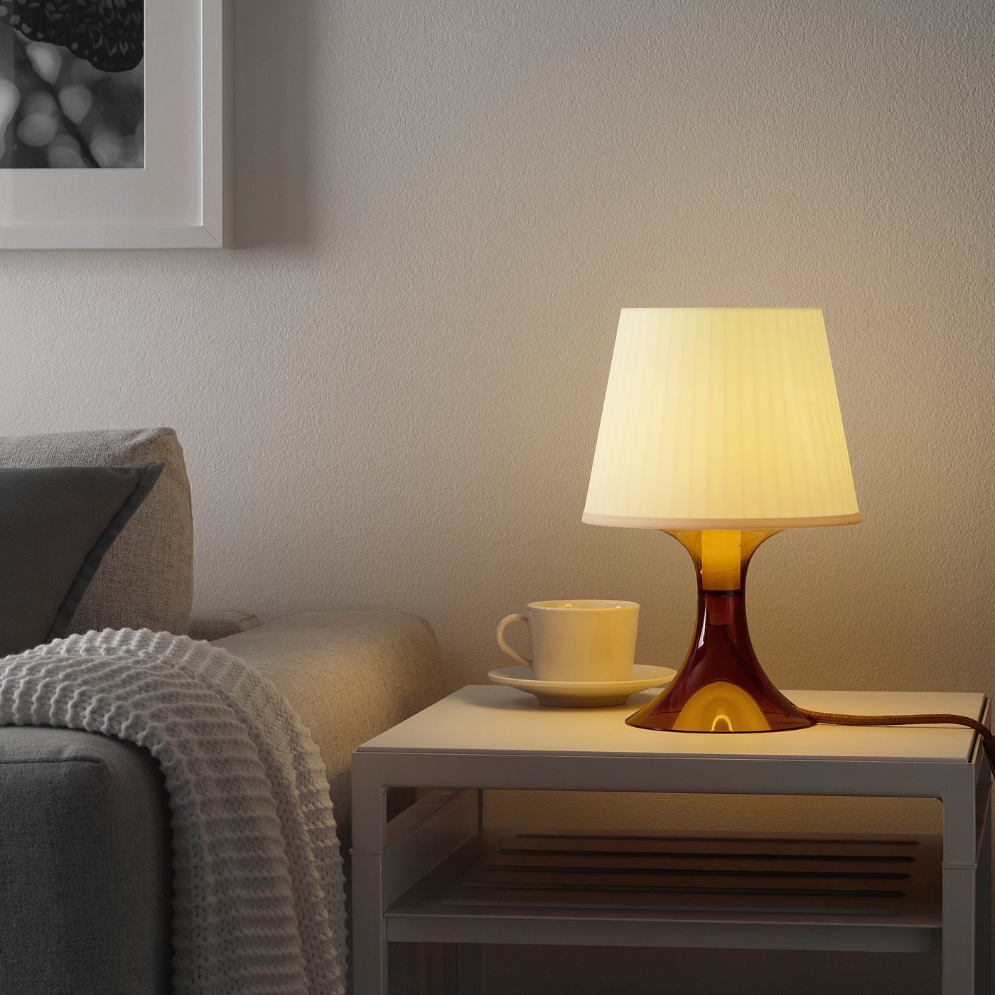 Lampan Table Lamp Brown Ikea