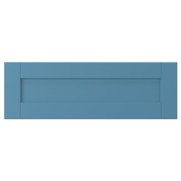 LERHYTTAN Drawer front, blue, 60x20 cm