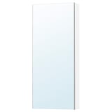 LETTAN Mirror cabinet with door, mirror effect/mirror glass, 40x15x95 cm
