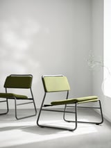 LINNEBÄCK Easy chair, Orrsta olive-green