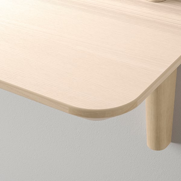Lisabo Wall Shelf Ash Veneer Ikea