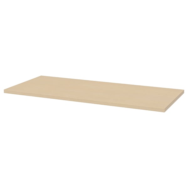 MÅLSKYTT Table top, birch/veneer, 140x60 cm