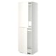METOD High cabinet for fridge/freezer, white/Veddinge white, 60x60x200 cm