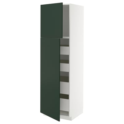 METOD / MAXIMERA Hi cab w 2 doors/4 drawers