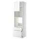METOD / MAXIMERA High cab f oven/micro w dr/2 drwrs, white/Ringhult white, 60x60x220 cm