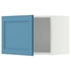 METOD Wall cabinet, white/Lerhyttan blue, 60x40 cm