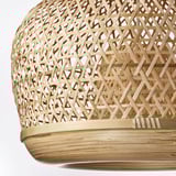 MISTERHULT Pendant lamp, bamboo/handmade, 45 cm