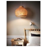 MISTERHULT Pendant lamp, bamboo/handmade, 45 cm
