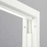 MITTZON Frame w cstrs/disp shlf/cable box, white, 85x205 cm
