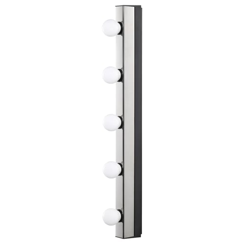 musik مصباح حائط تركيب بسلك داخلي طلاء كروم ikea
