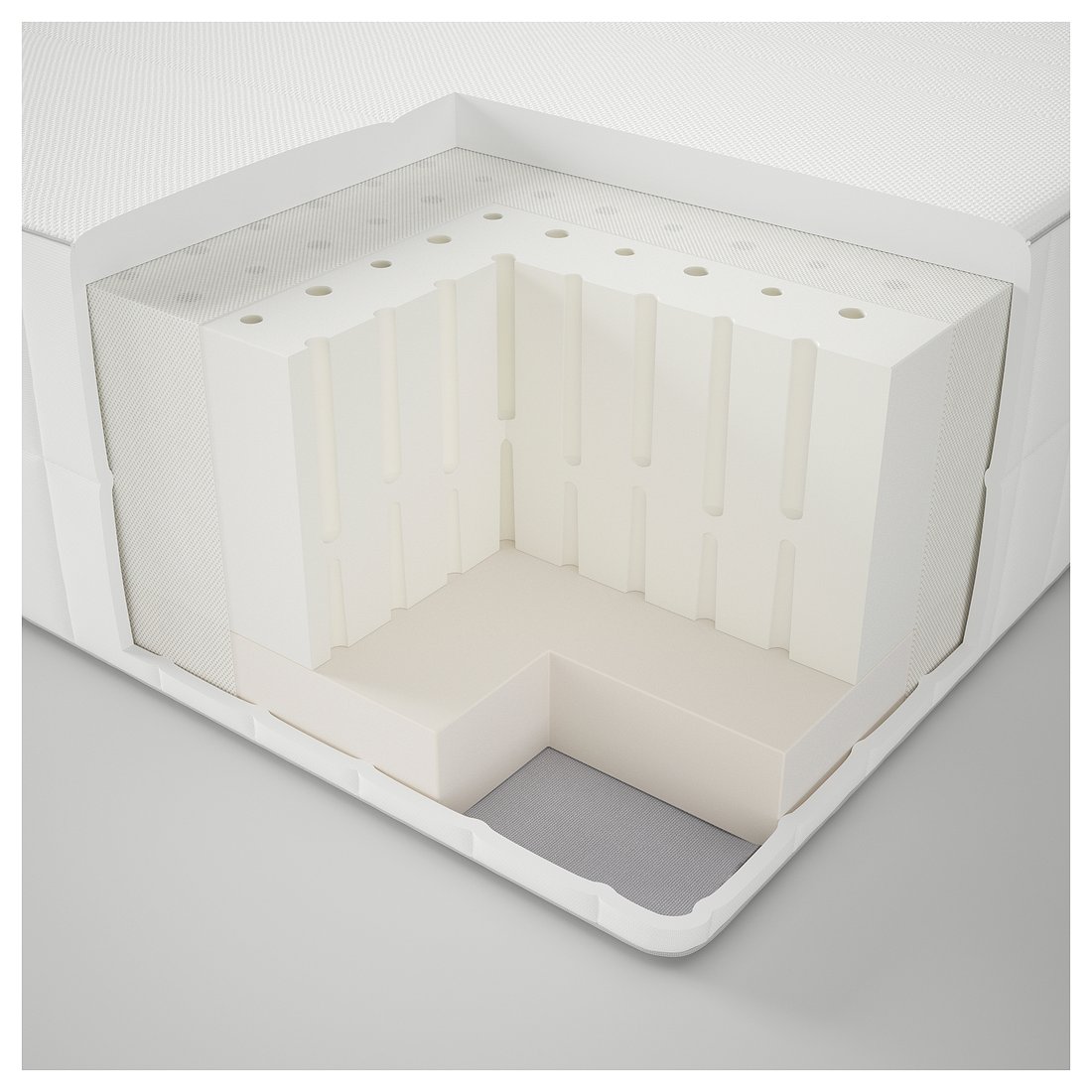 MYRBACKA Latex mattress medium firm/white IKEA