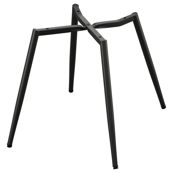 NORDMANSSKÄR Chair frame, legs, black