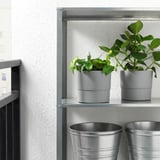 NYPON Plant pot, in/outdoor grey, 15 cm