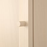 OXBERG Door, birch effect, 40x97 cm