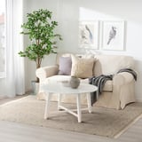 PENSELRÅG Rug, low pile, grey/beige/handmade, 170x240 cm