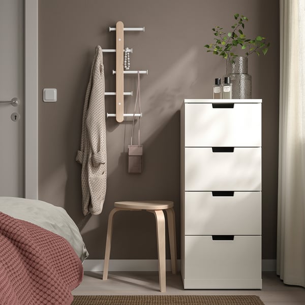 PLOGA Vertical hook rack, 60 cm