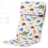 POÄNG Children's armchair cushion, Medskog/dinosaur pattern