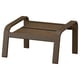 POÄNG Footstool frame, walnut effect