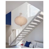 RISBYN Pendant lamp shade, onion shape/white, 57 cm