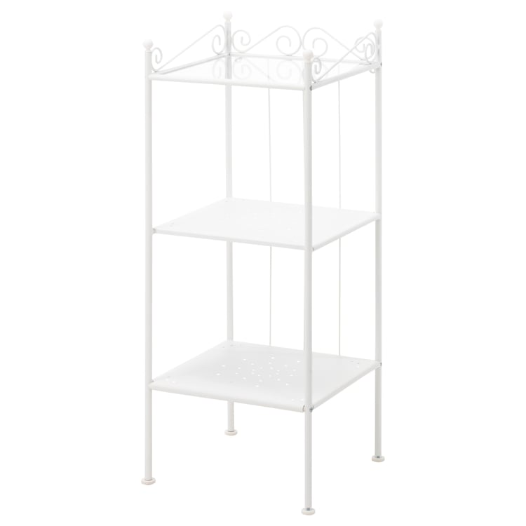 RÖNNSKÄR Shelving unit, white, 42x103 cm IKEA