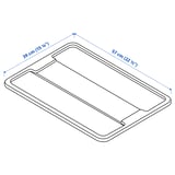 SAMLA Lid for box 45/65 l, transparent