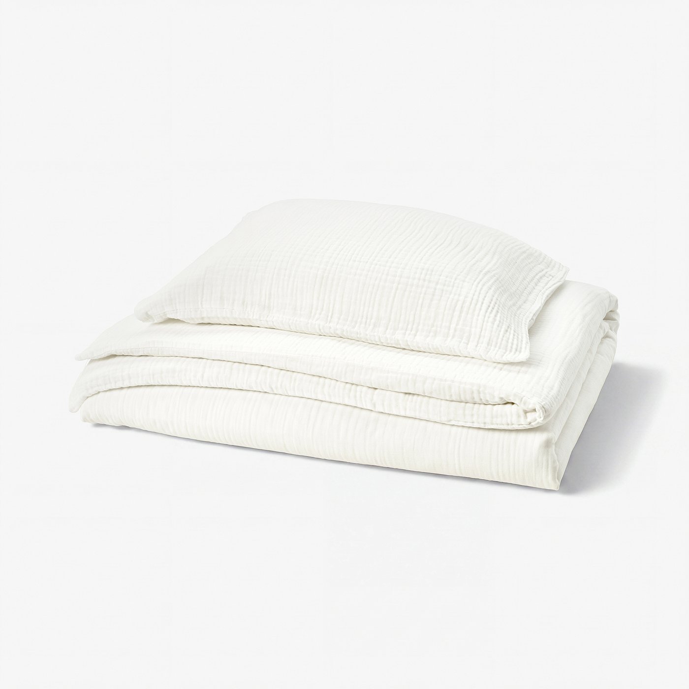 SCHERSMIN Duvet cover and pillowcase, white, 150x200/50x60 cm