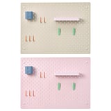 SKÅDIS Pegboard combination, multicolour, 76x56 cm