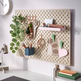 SKÅDIS Pegboard combination, multicolour, 76x56 cm