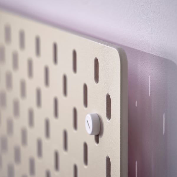 SKÅDIS Pegboard combination, multicolour, 36x56 cm