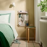 SKÅDIS Pegboard combination, multicolour, 36x56 cm