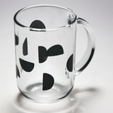 SKEDSTÖR Mug, mixed colours yellow/black, 30 cl