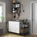 SKYDRAG / TRÅDFRI Lighting kit, anthracite, 60 cm