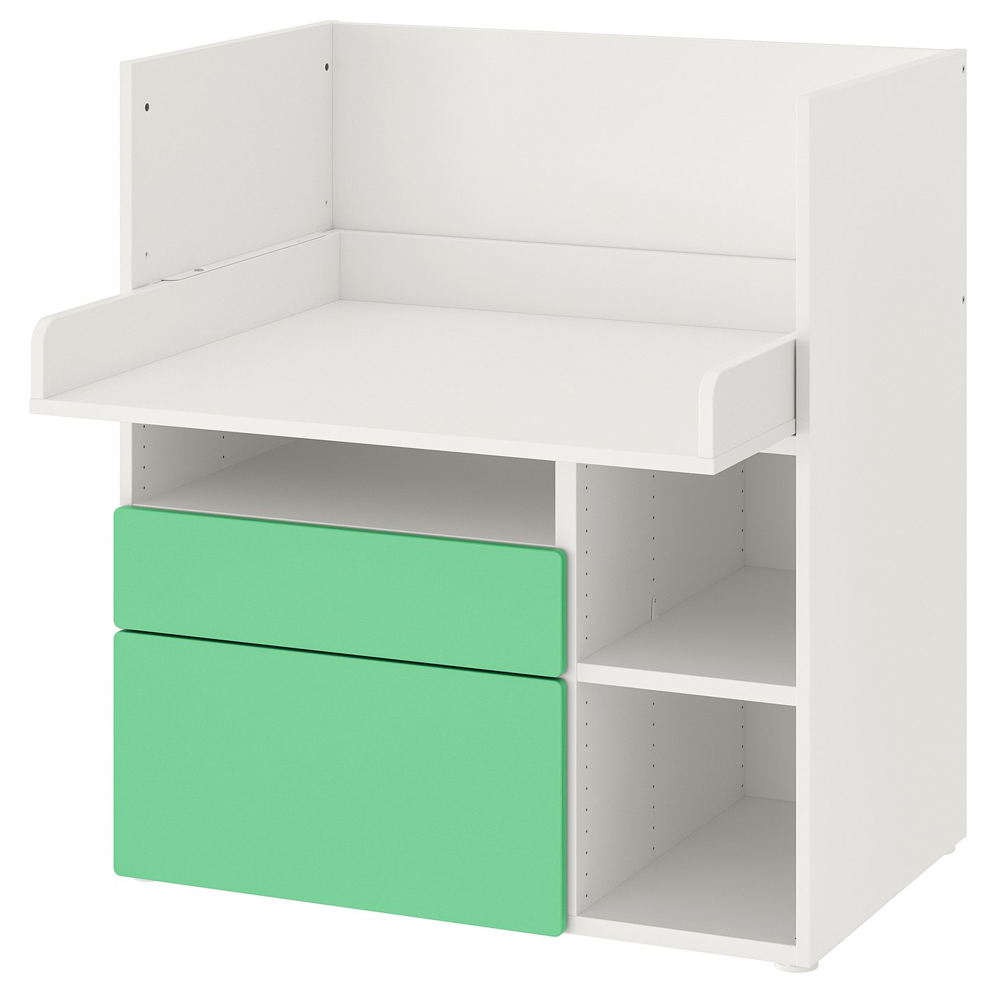 green changing table