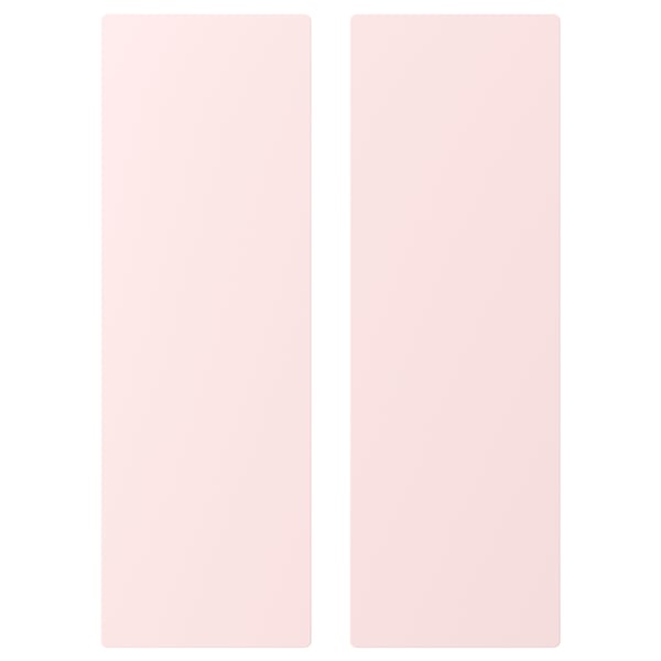 SMÅSTAD Door, pale pink, 30x90 cm