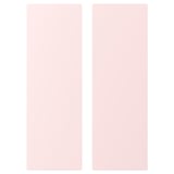 SMÅSTAD Door, pale pink, 30x90 cm