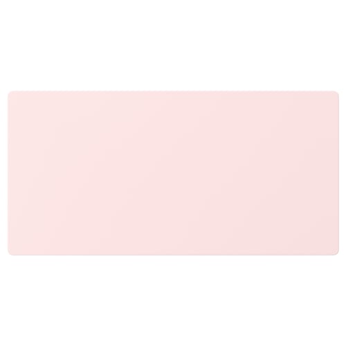 Image shows a light pink rectangular object, shaped like a drawer, representing SMÅSTAD storage furniture.